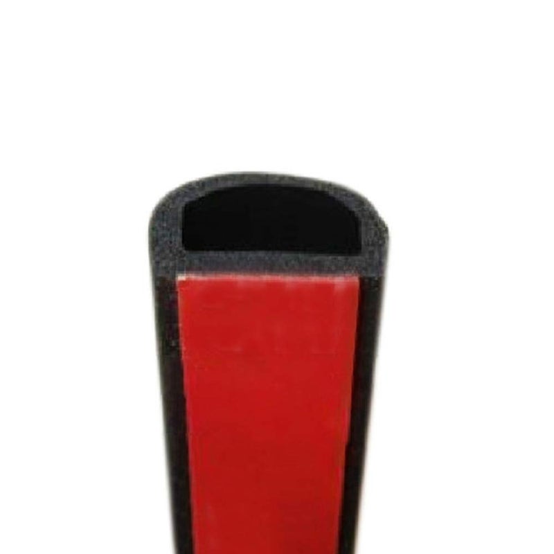 ESUPPORT 315" 8Meter Big D Car Motor Auto Door Rubber Seal Strip Weatherstrip Seals Hollow - Image 1